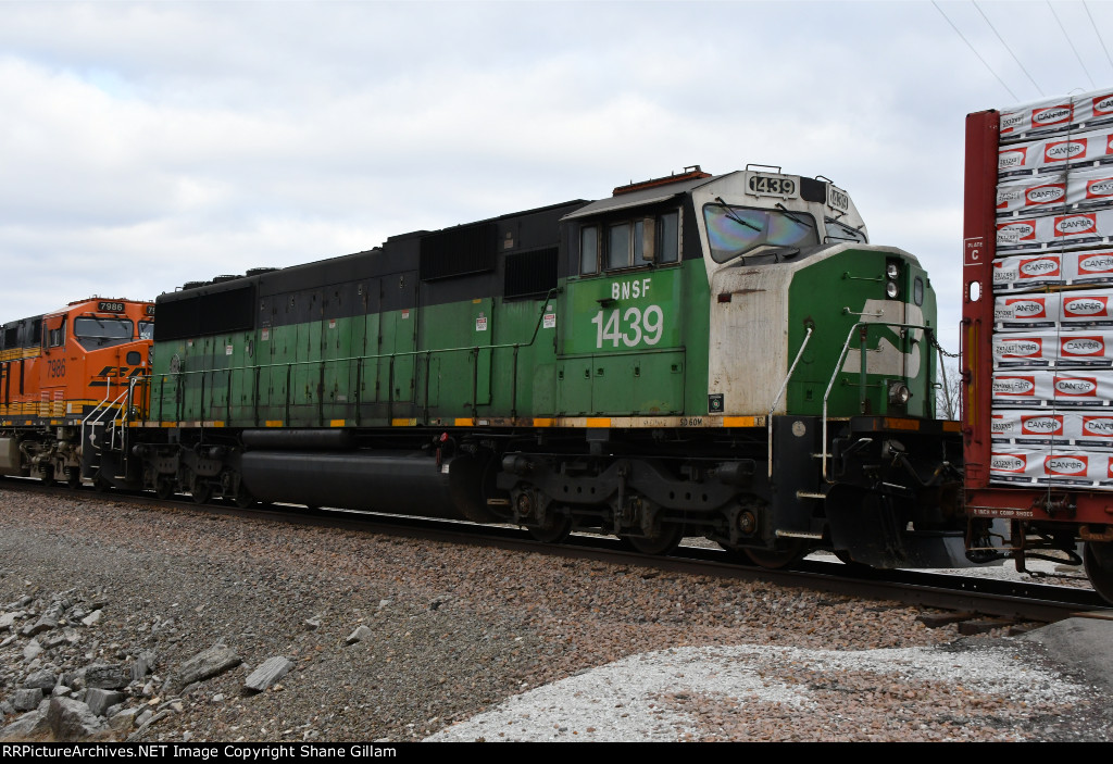 BNSF 1439 Roster shot